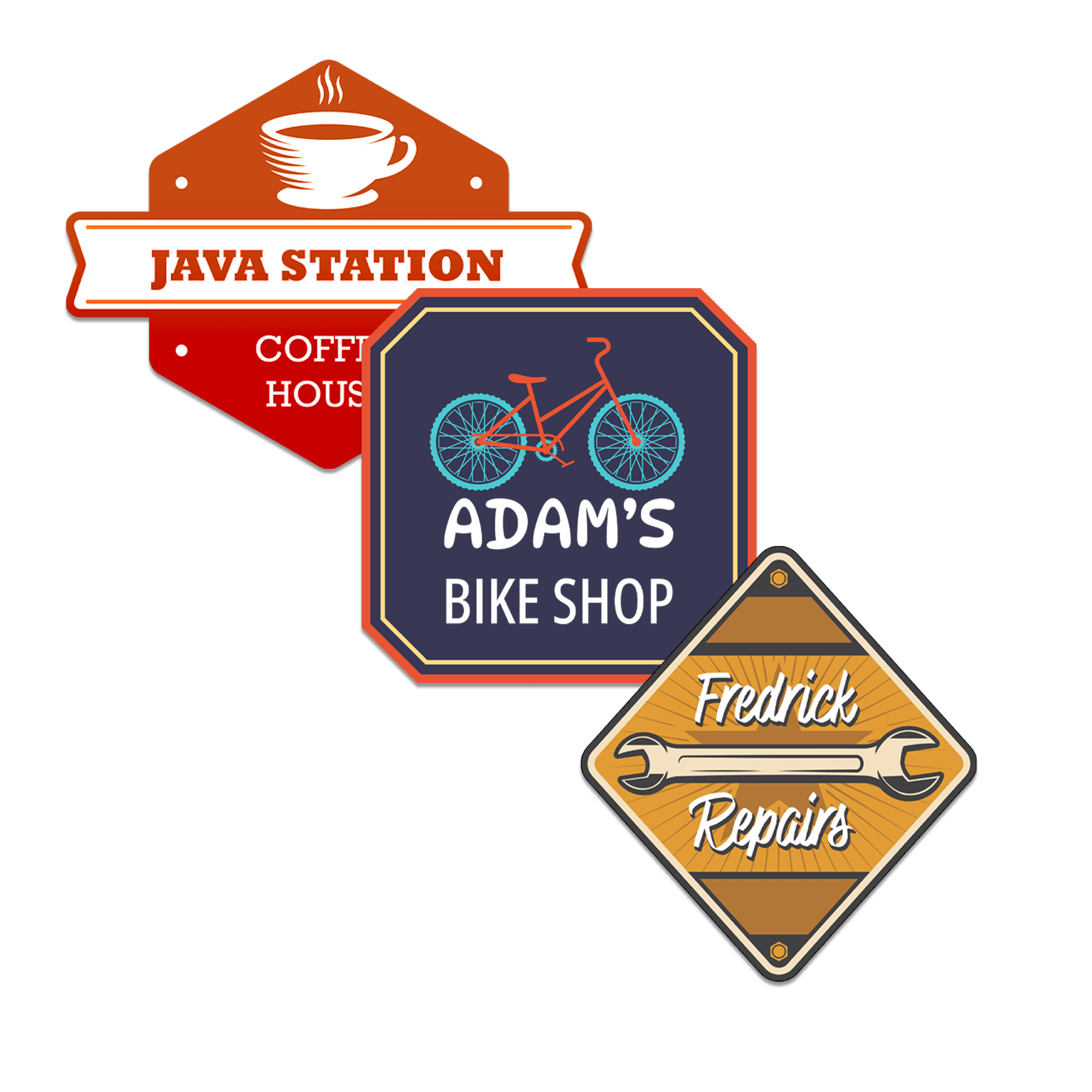 20 Sq. Inch Custom Indoor Magnet 20 Mil                               